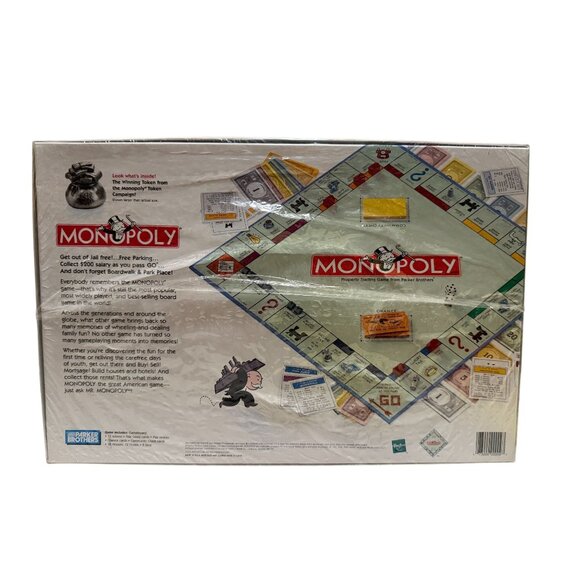 Monopoly Board Game Parker Brothers 65th Anniversary Edition New 1999 - Picture 2 of 4
